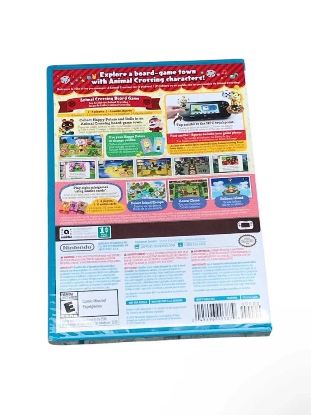 Animal Crossing: amiibo Festival (Wii U) - Blue Case
